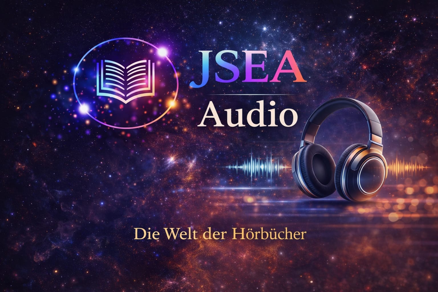 JSEA Audio – Hörbücher erschaffen.             „Dachbereich für Hörbücher, Podcasts und Audioformate innerhalb von JSEA.“