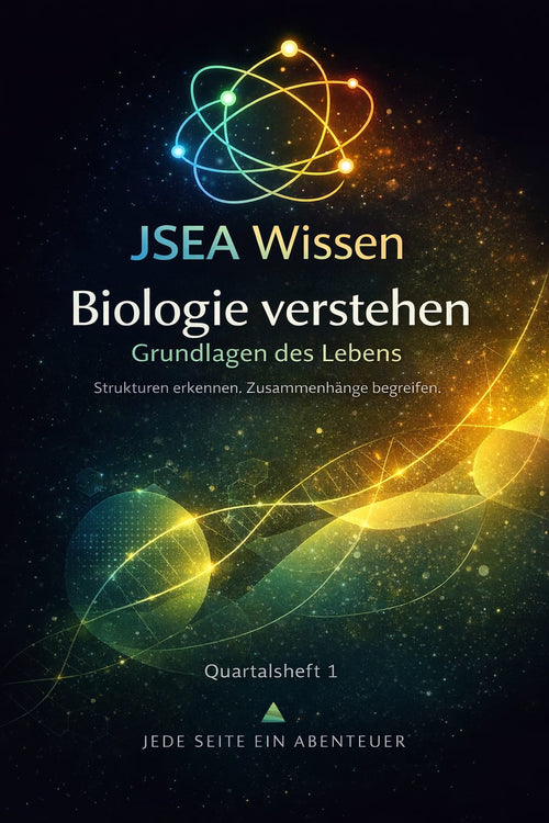 Biologie verstehen – Grundlagen des Lebens JSEA Wissen · Quartalsheft 1       -    Start: Ende 2026 / Anfang 2027