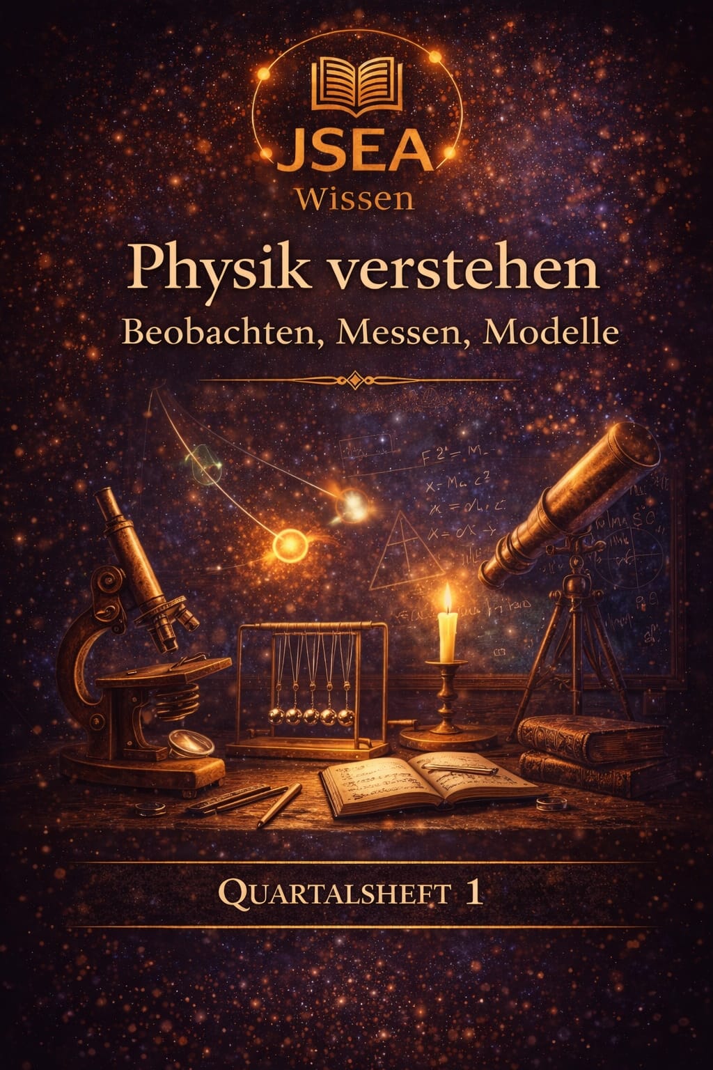 Physik verstehen – Grundlagen von Bewegung, Kraft und Energie JSEA Wissen · Quartalsheft 1 Start: Ende 2026 / Anfang 2027