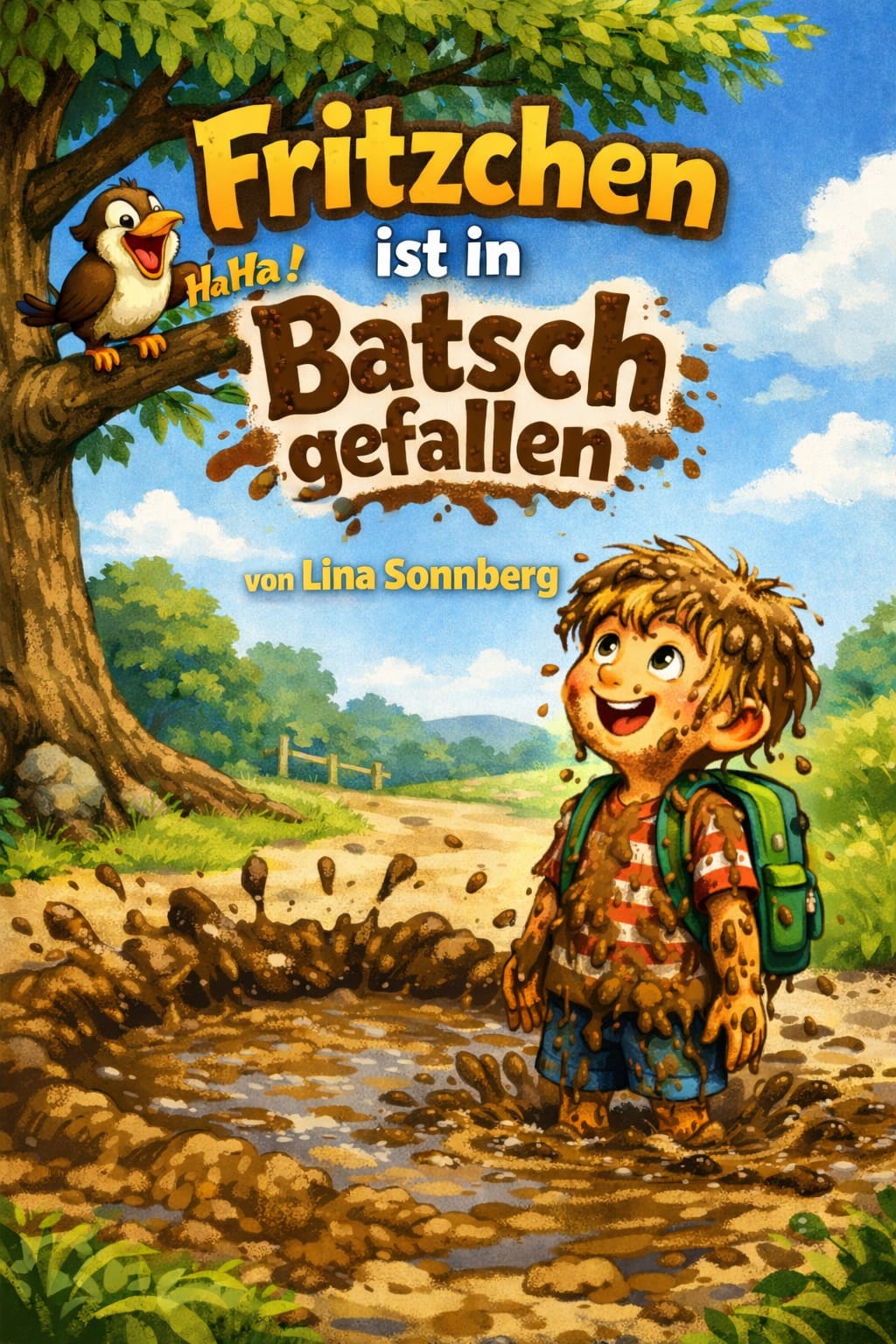 Fritzchen ist in Batsch gefallen