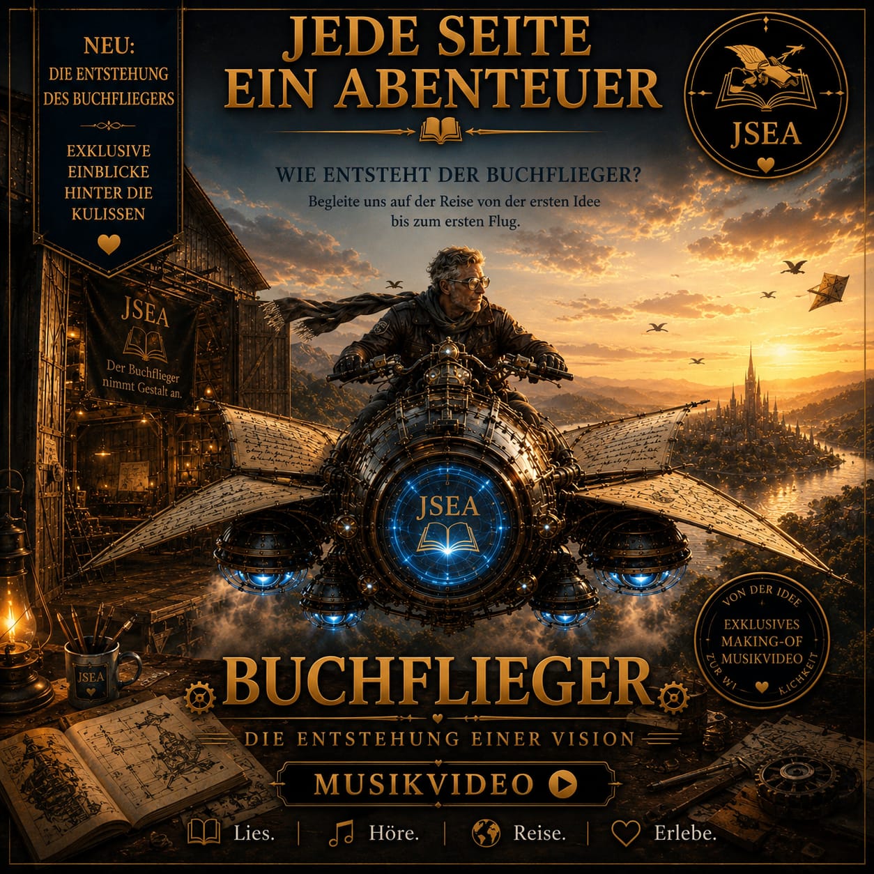 Buchflieger Musikvideo