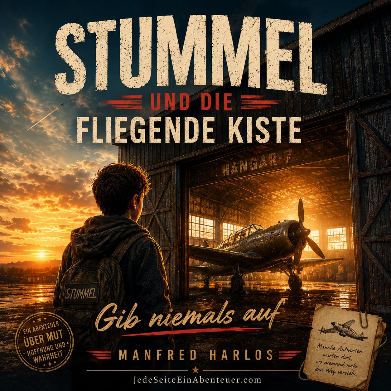 Stummel und die fliegende Kiste – Gib niemals auf