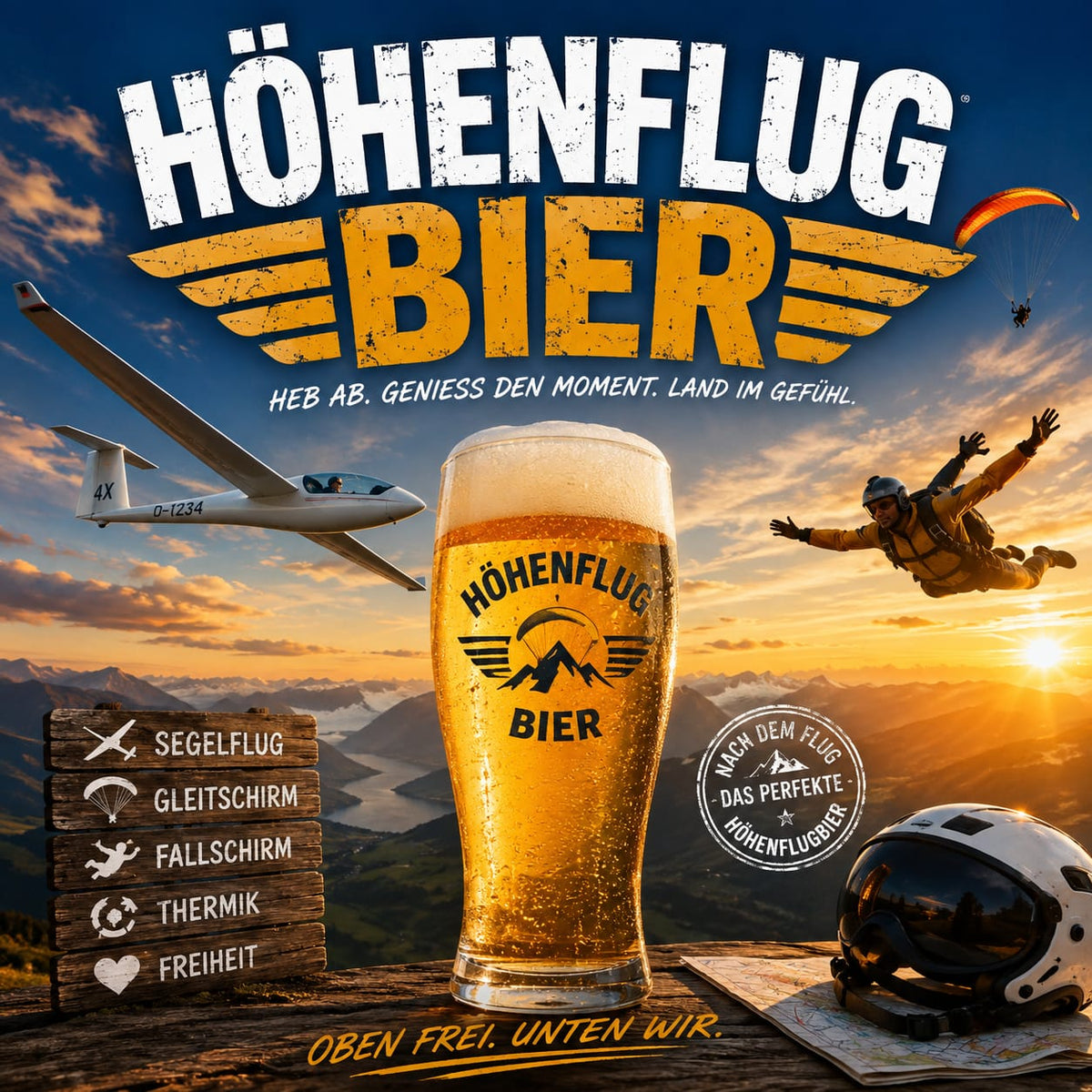 Höhenflug Bier