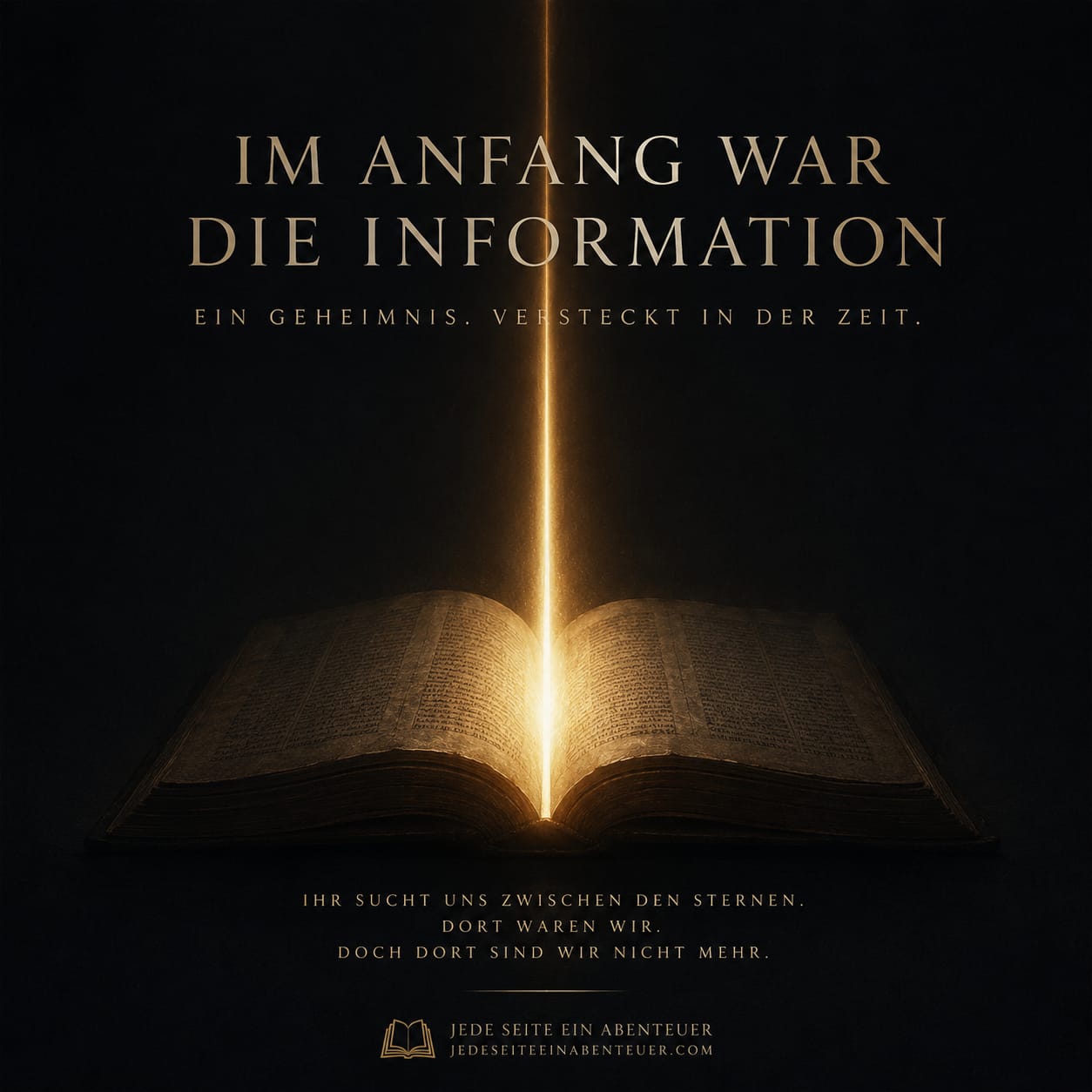 Im Anfang war die Information