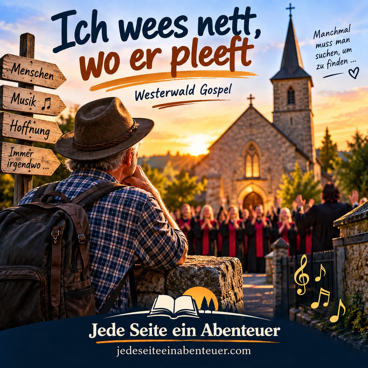 Ich wees nett, wo er pleeft