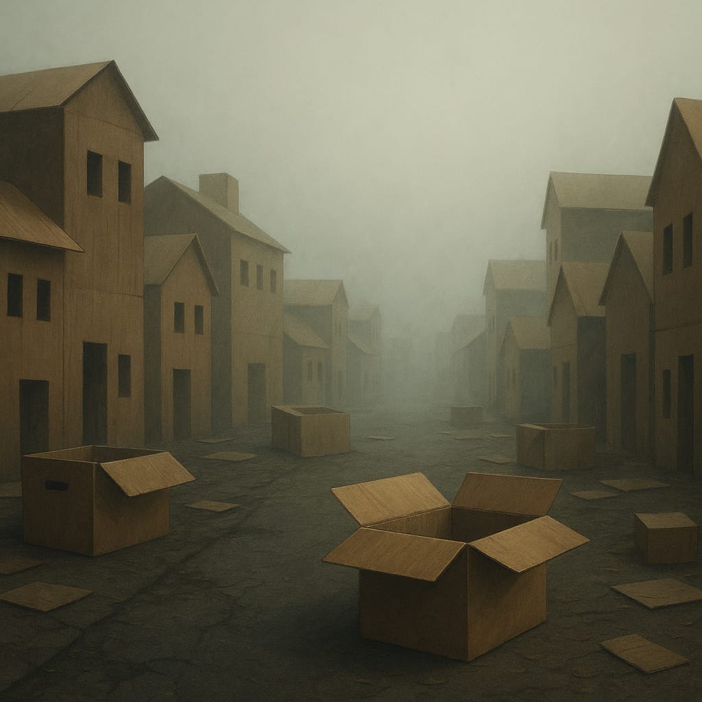 Zombies in Karton - Flucht aus der Vergangenheit