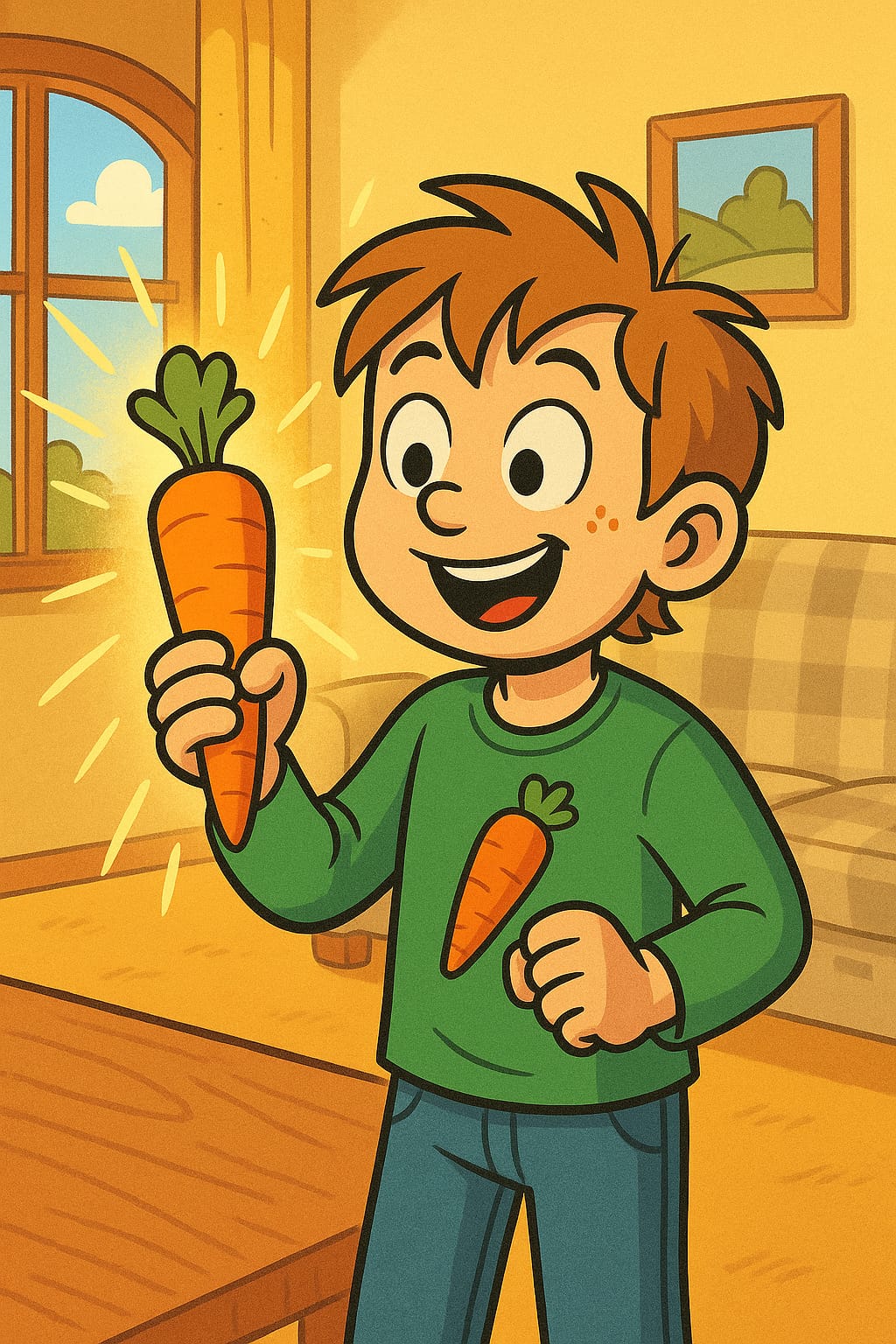 Fynn und das Essen, das alles kann