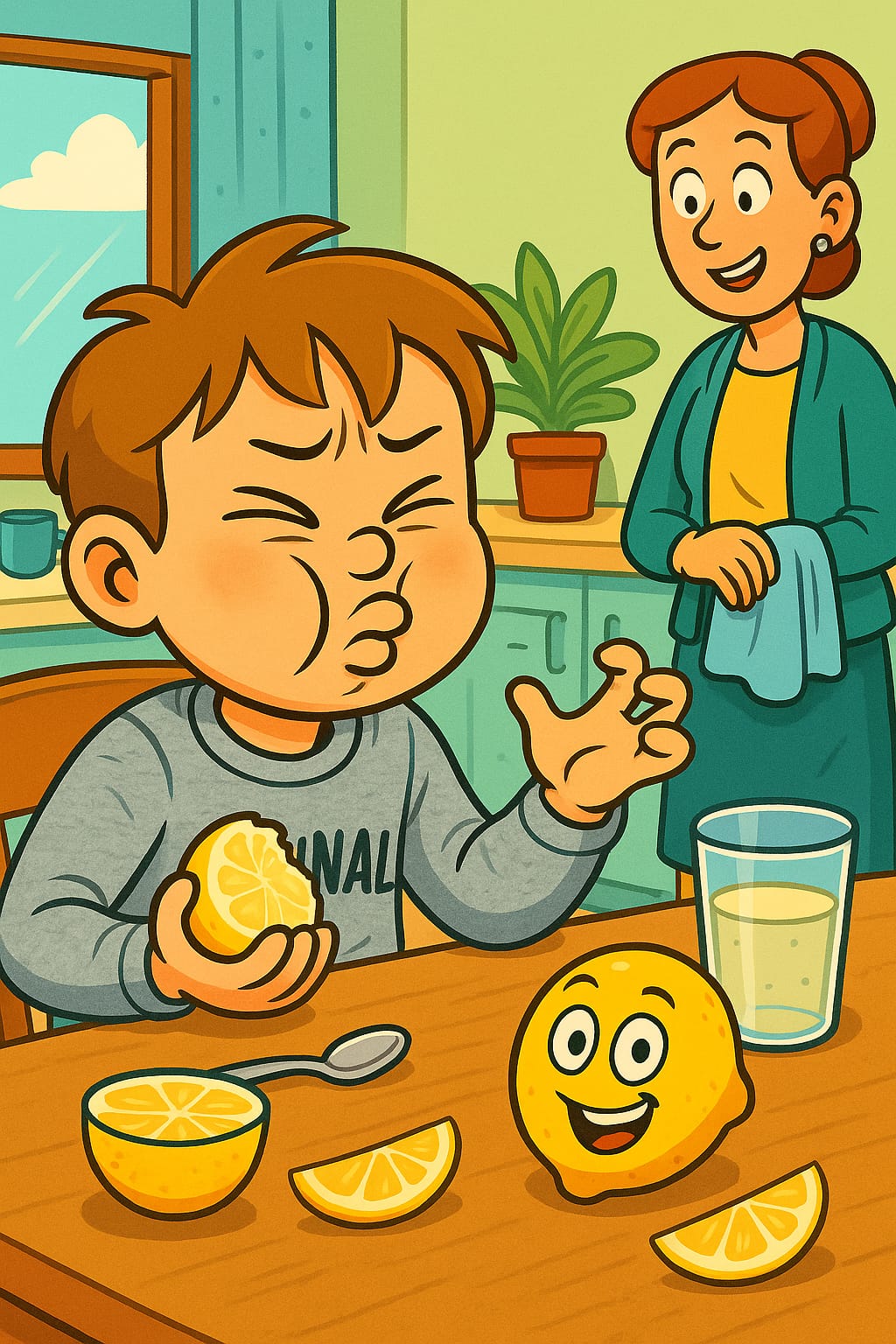 Fynn und das Essen, das alles kann