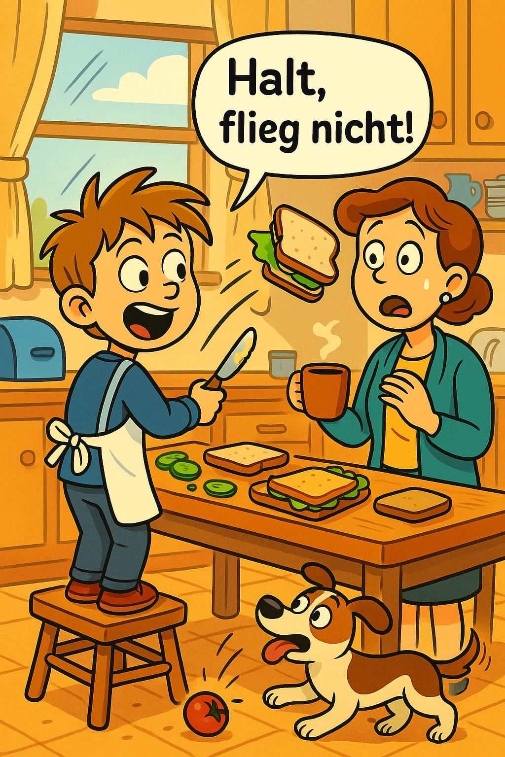 Fynn und das Essen, das alles kann