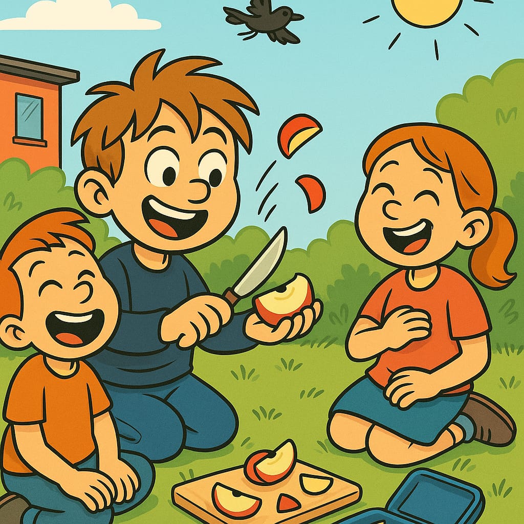 Fynn und das Essen, das alles kann