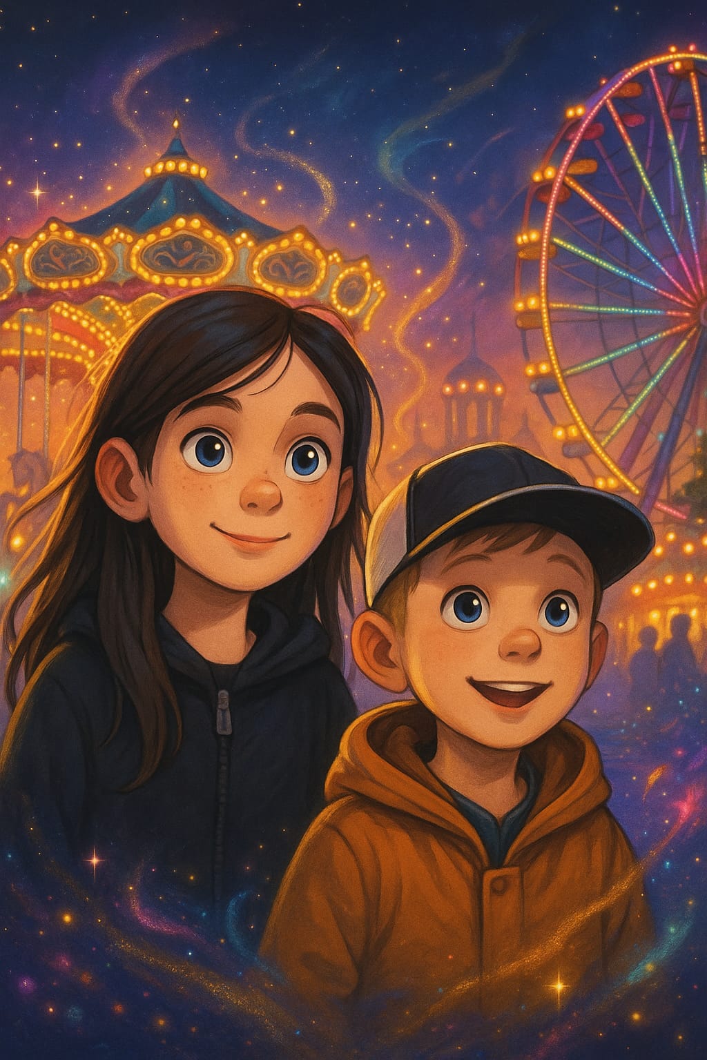 Anna and Ilya and the Magic Carousel.