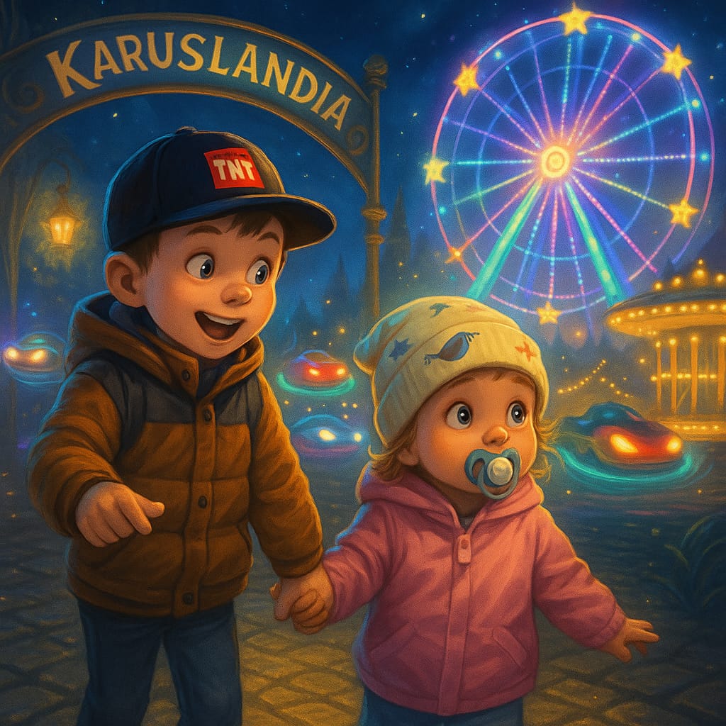 Anna und Ilja und das Zauberkarussell.