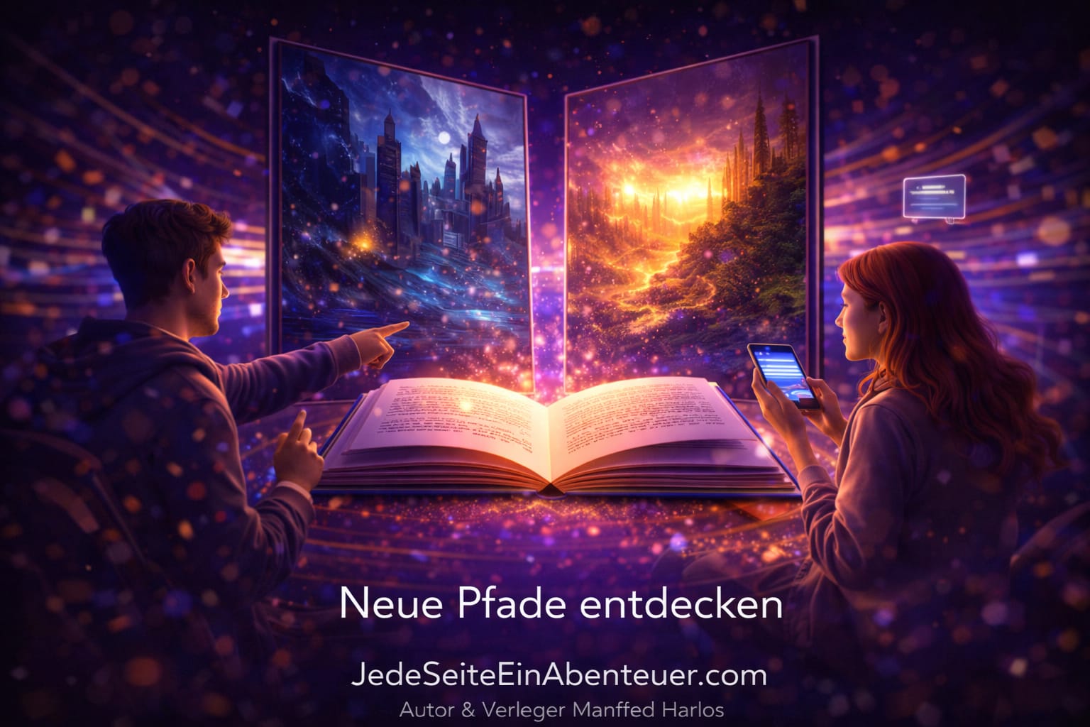 Die Zukunft der Geschichten – Ein interaktives Literaturprojekt.    "Dachbereich: Interaktive, app-basierte Erzähl- und Leseformate (Literaturprojekt)"