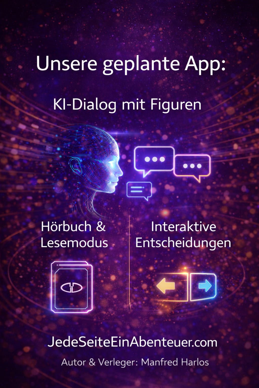 Die Zukunft der Geschichten – Die interaktive Lese- & Erlebnis-App.              „Dachbereich für interaktive, app-basierte Erzähl- und Leseformate innerhalb von JSEA.“