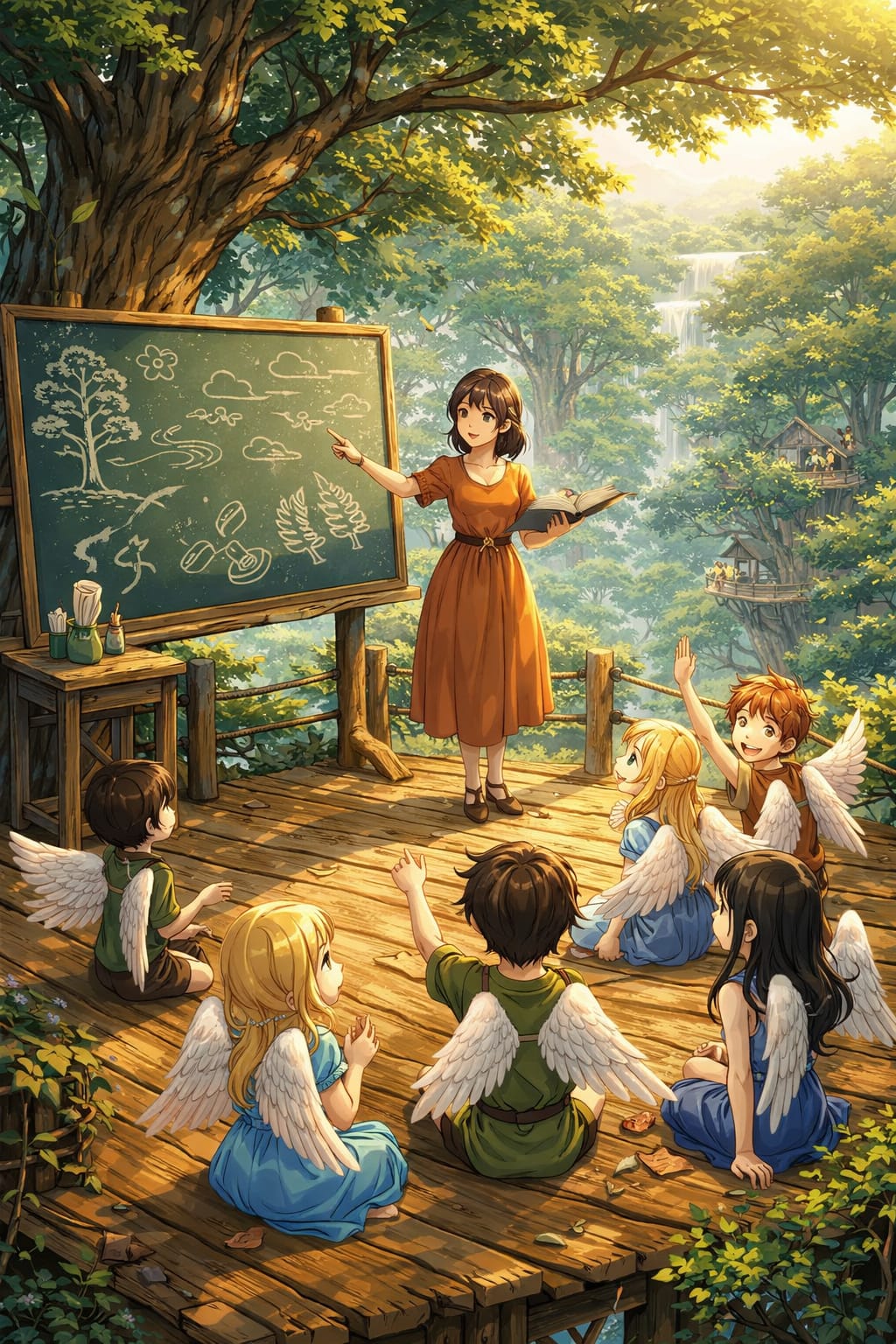 Als die Kinder fliegen lernten.